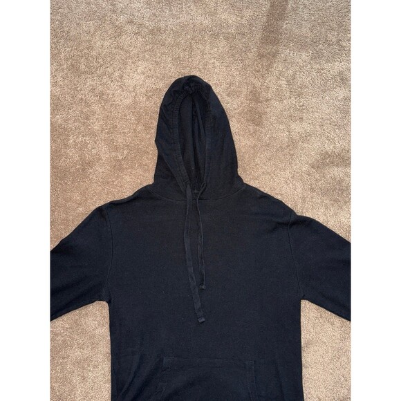 Shouthouse (Tilly’s) Black Hoodie - Lightweight Waffle Knit - Men’s Small - Picture 8 of 8
